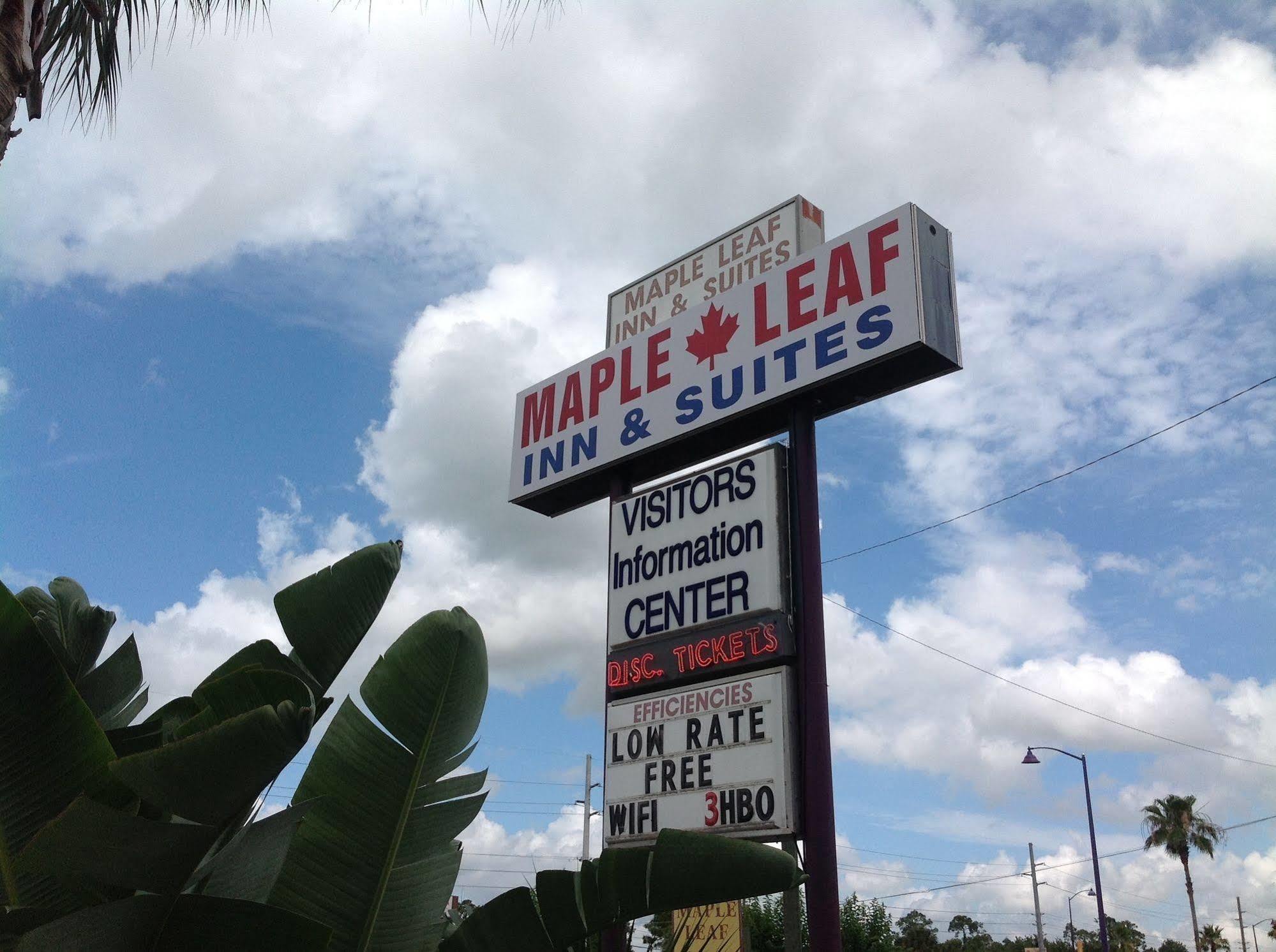 Maple Leaf Inn & Suites Kissimmee Exterior foto